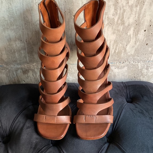 Rick Owens Cantilever Gorgeous tan sandals NWOT - Picture 2 of 6